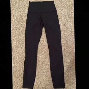 black lululemon leggings